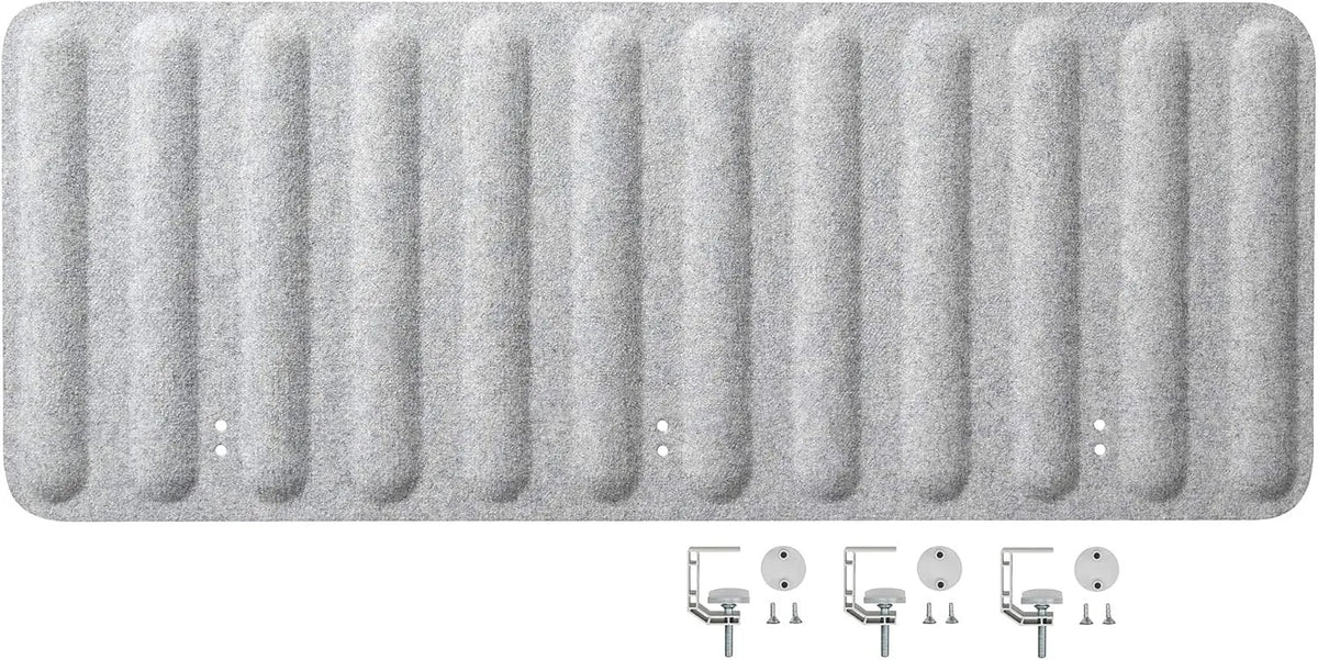 Cloison de Bureau EILIF 48 x 120 cm Gris