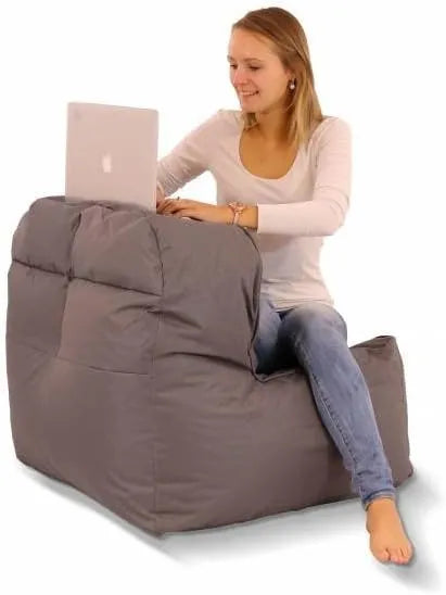 Fauteuil PUFFI en Tissu Anthracite