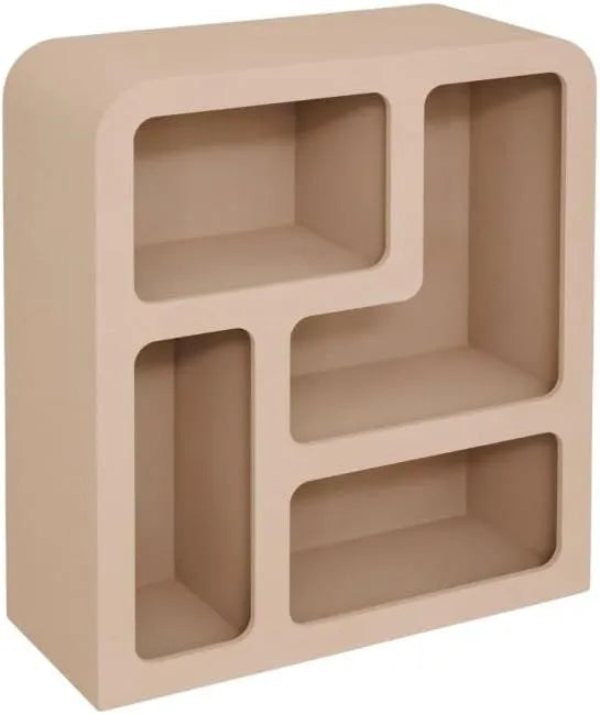 Étagère Design 4 Niveaux Soleya 85cm Beige par Atmosphera