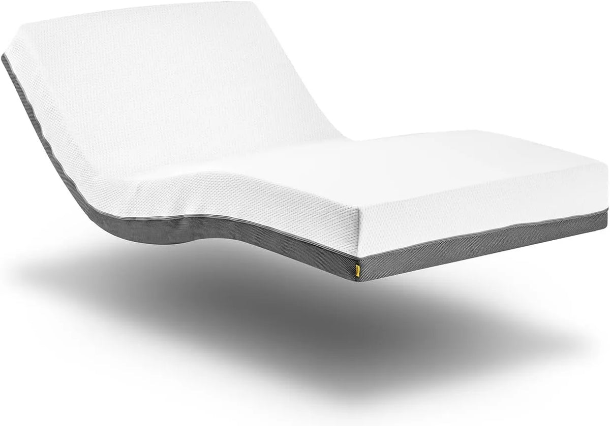 Ferlex - Matelas Mémoire de Forme 80x200 cm Épaisseur 20 cm | Idéal pour Lits Articulés | Protection Anti-acariens et Antibactérien