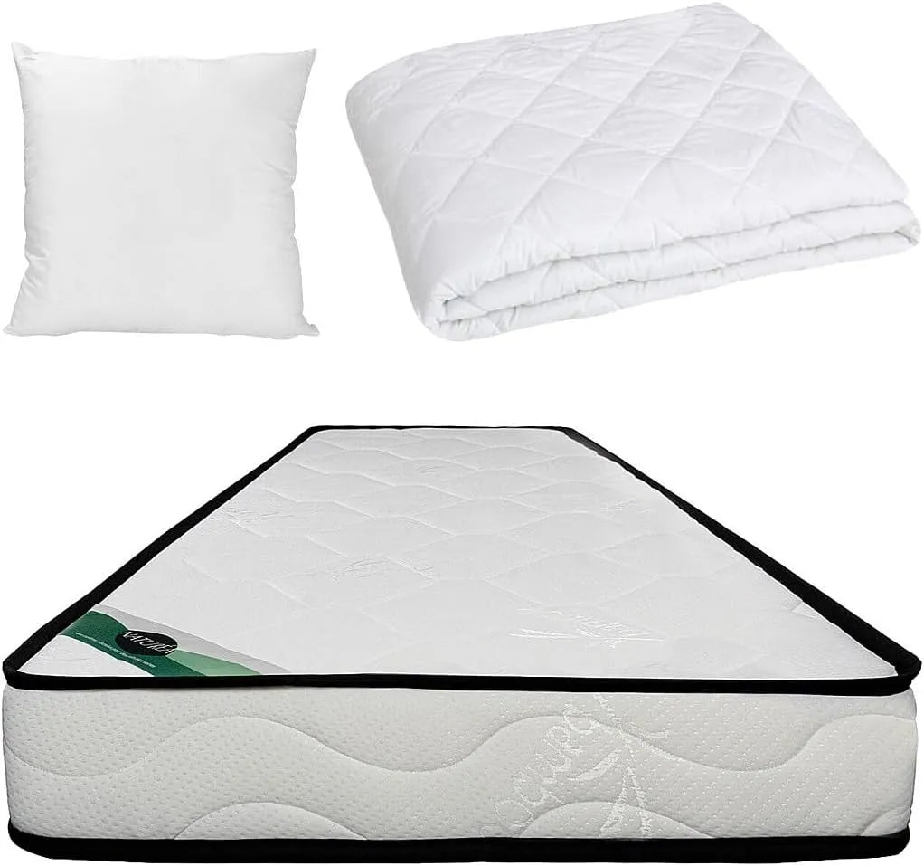 Matelas Simple Confort Kanani 90x190cm - Équilibré et Anti-bactérien