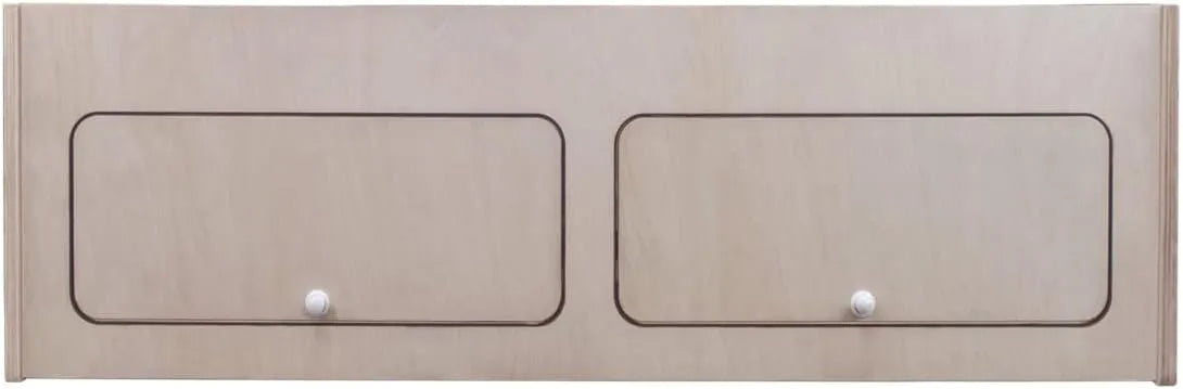 Meuble de Cuisine MDF avec Rangement Doux Automatique - 80 x 25 x 25 cm - Inclus Trous Prédécoupés et Fixations pour Camping-Car
