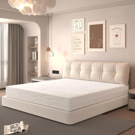 Matelas 180x200 cm, Confort 7 Zones, Mousse à Mémoire de Forme, Épaisseur 20 cm, Respirant et Durable, Fermeté Moyenne