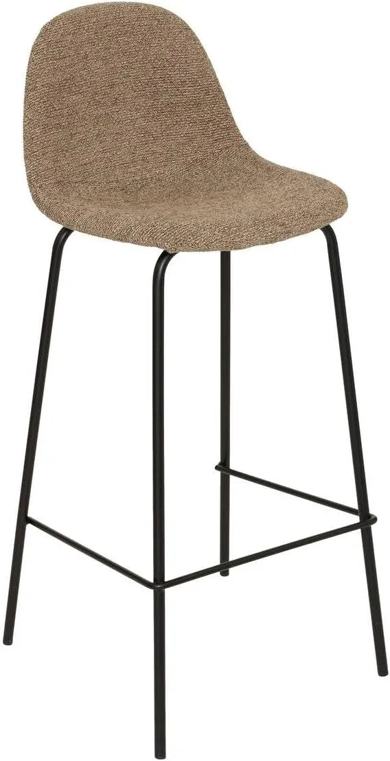 Tabourets de Bar Vladi Beige en Lot de 2 - Atmosphera, 43,5x41,5cm