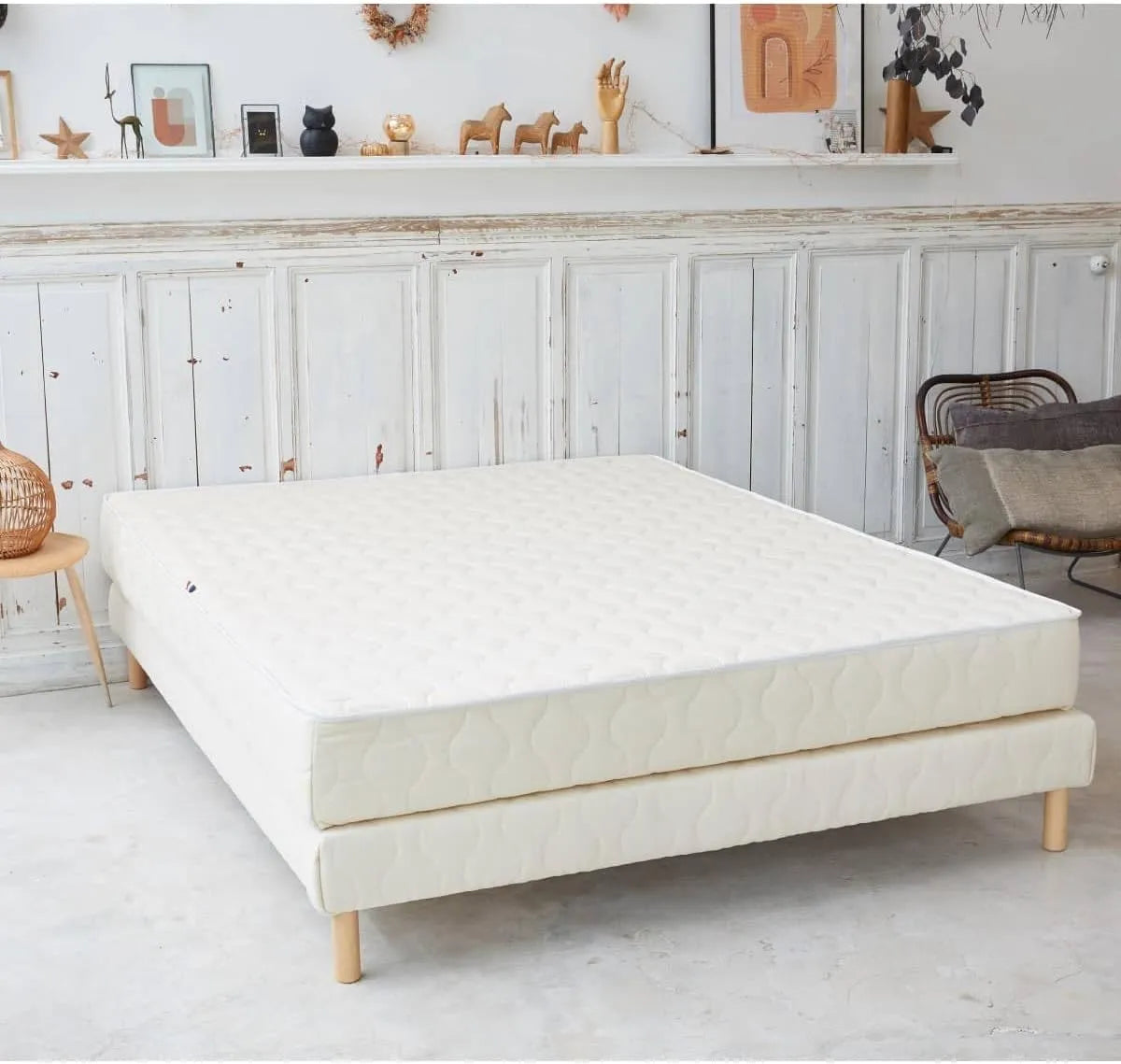 Matelas en Latex Naturel et Coco pour Adultes - 110x180 cm