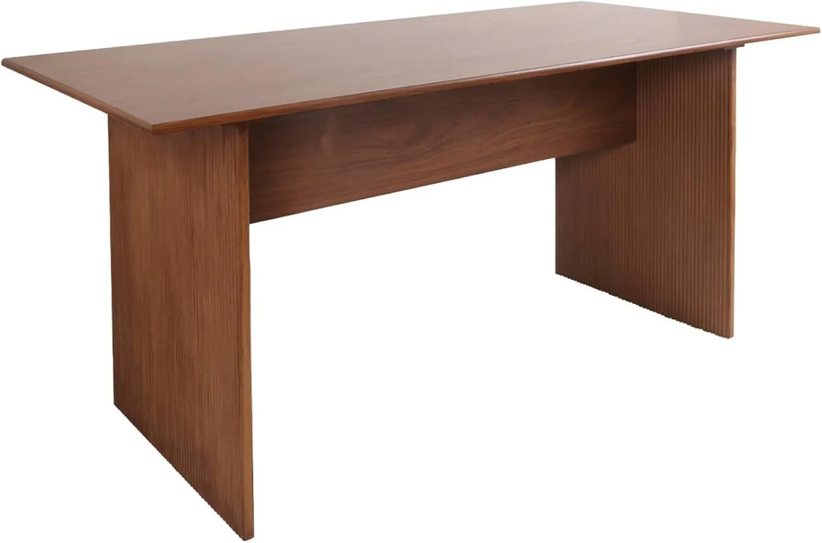 Table de Salle à Manger Rectangulaire en Bois de Noyer, 4 à 6 Personnes, 170 cm