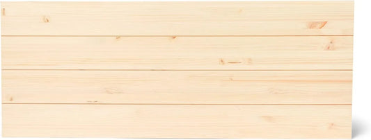 Tête de lit en bois de pin massif style scandinave 90x100 cm - Fabrication artisanale en Espagne