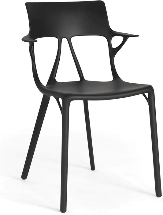 Ensemble de 2 Chaises A.I. Kartell, Noir Élégant
