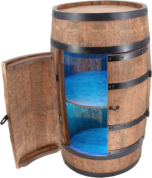 Cave à Vin avec Éclairage LED RGB - Étagère en Bois pour Bouteilles, 80 cm (Wenge)