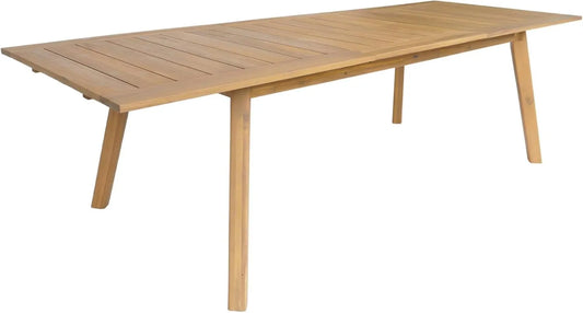 Grande Table de Jardin en Acacia PALENA - 10 Personnes, 275 x 100 cm
