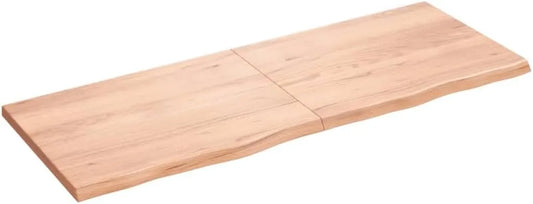 Plateau en Chêne Massif Marron Clair, Remplacement pour Table Basse