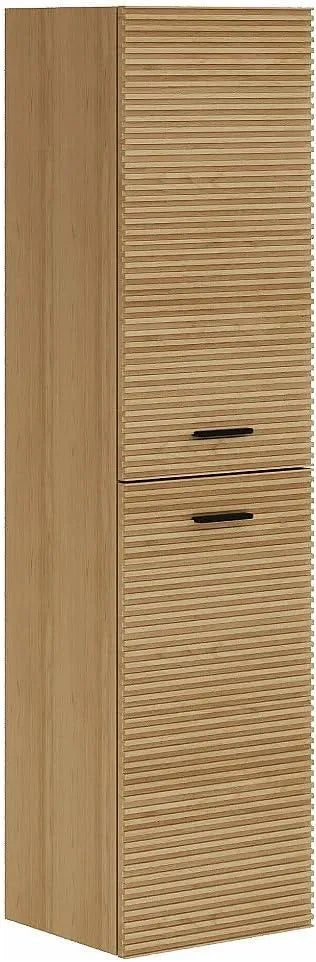 Colonne de Salle de Bain Murale Striée Clair - 140 cm - SARONE