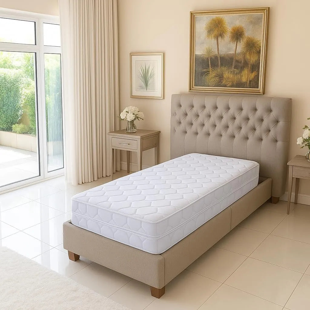 Matelas Relax King 90x200 cm pour Lit Ajustable, Déhoussable, Hauteur 19 cm, Soutien Extra Ferme