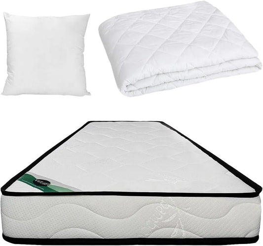 Matelas Simple Confort Kanani 90x190cm - Équilibré et Anti-bactérien