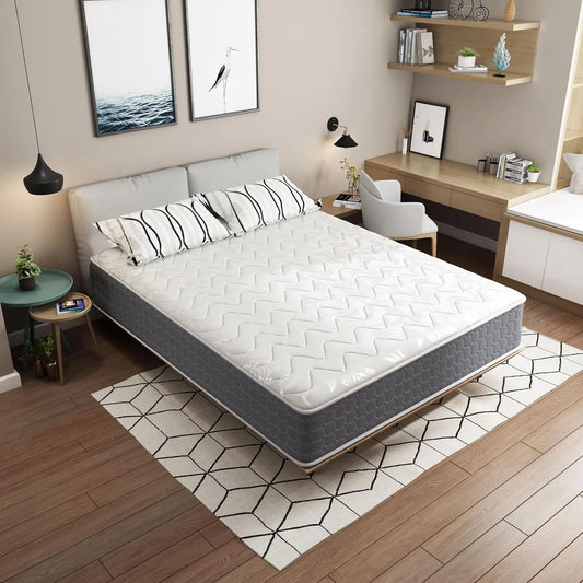 Matelas Ergonomique 140x190 cm, Mémoire de Forme 27 cm, Confort Optimal pour Adultes et Enfants