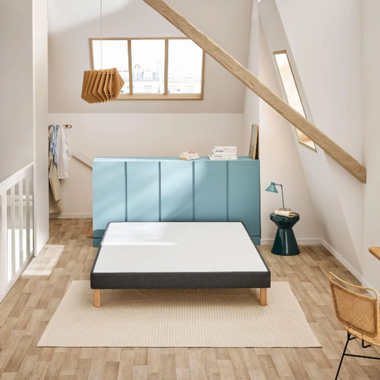 Sommier Bultex Vigoroso en Tissu Anthracite 80x200