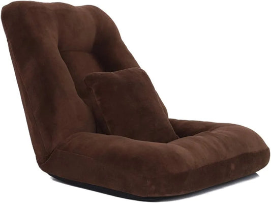 Chaise Longue Inclinable Réglable 14 Positions Tatami Pliante pour Salon