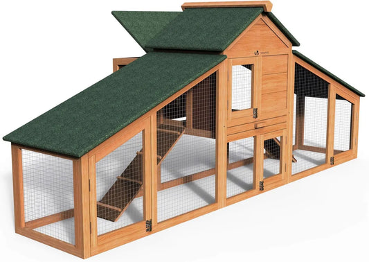 Grand poulailler en bois avec pondoir et perchoir Vounot